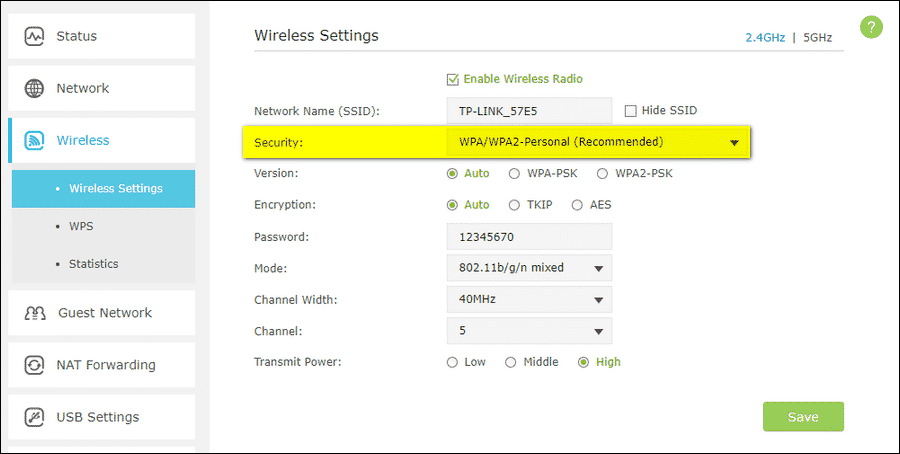 wep vs wpa wireless security