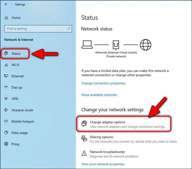 5 Ways To Open Network Connections From Cmd And Windows 10 Gui • Wi Fi